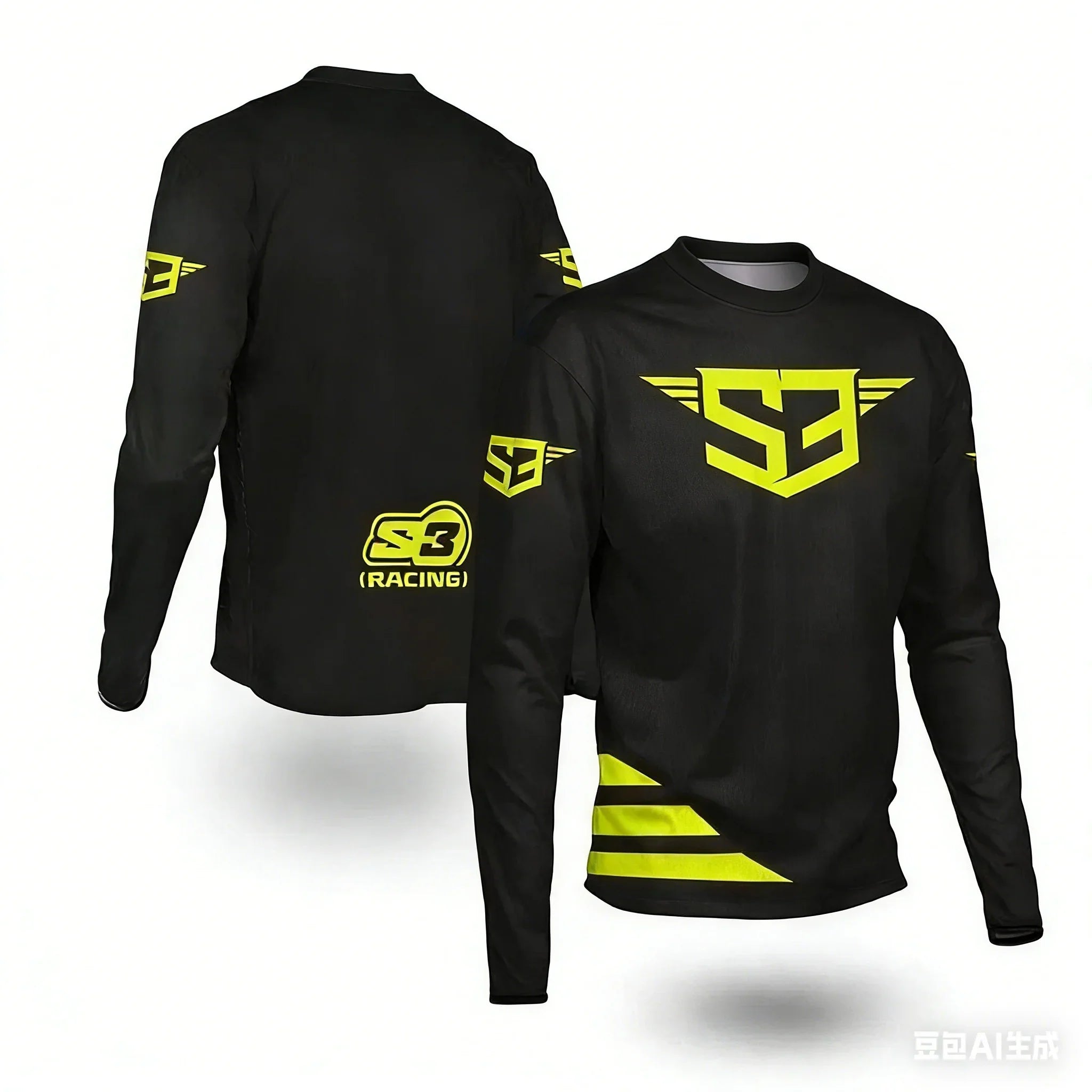 Summer New Long Sleeve Fast-Drying Mountain Bike Riding Vest for Motocross Off-Road Cycling
