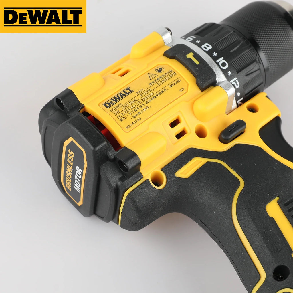 20V Brushless Cordless Impact Drill Electric Screwdriver Multi-Function Hand Drill