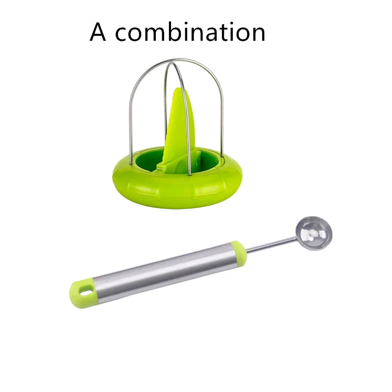 Kiwi Cutter Detachable Stainless Steel Fruit Peeler & Scoop - Easy Kiwi, Lemon and Avocado Peeling