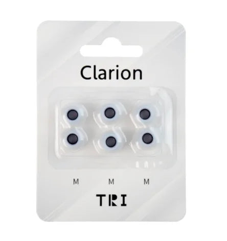 Silicone Earphone Eartips 3 Pairs S/M/L – Replacement Earbud Tips for IEMs & Wired Headsets