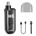 Rechargeable Nose & Ear Hair Trimmer – Portable Electric USB Groomer with 1-Hour Runtime & Cleaning Brush