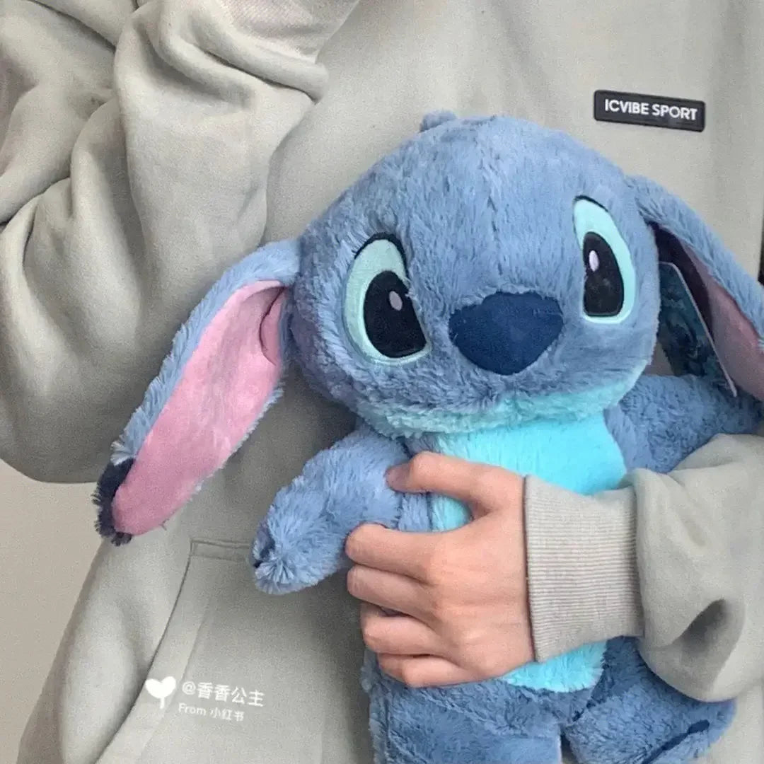 Stitch Plush Hot Water Bottle & Hand Warmer 30 cm (12 in) - Soft Stuffed Toy Gift for Women & Teens