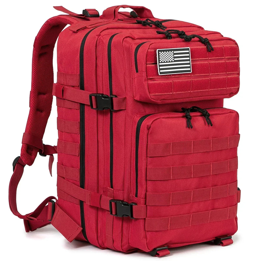 45L (11.9 gal) Tactical Backpack – Large Capacity Molle 3-Day Assault Pack for Hiking, Camping & Trekking