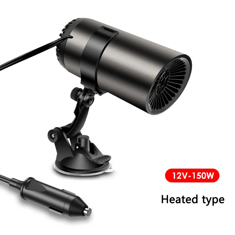 Portable 150W Car Heater & Windshield Defogger – Electric 12V/24V Demister Fan