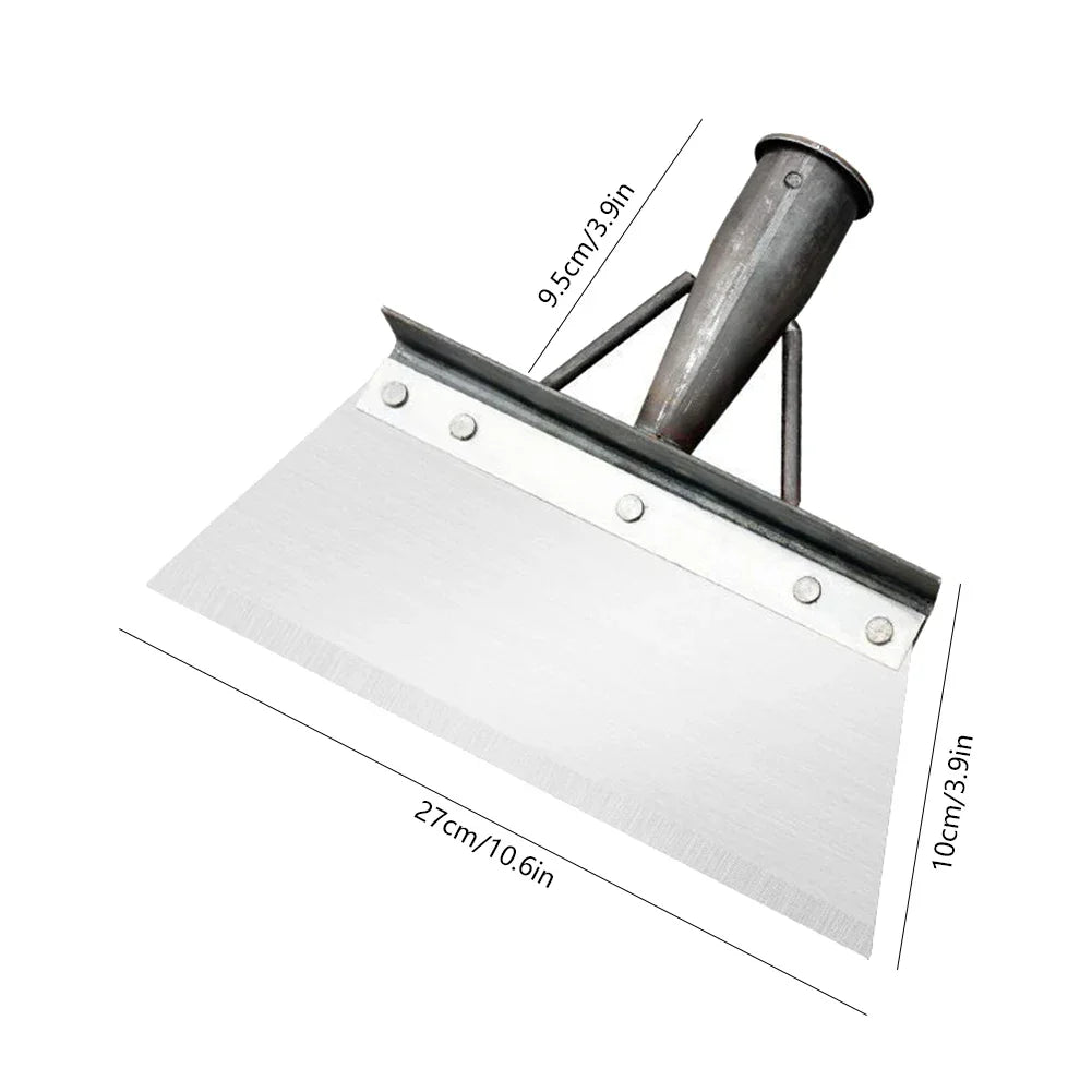 30 cm (11.8 in) Multifunctional Garden Shovel Manganese Steel Weed, Deicing & Planting Scraper