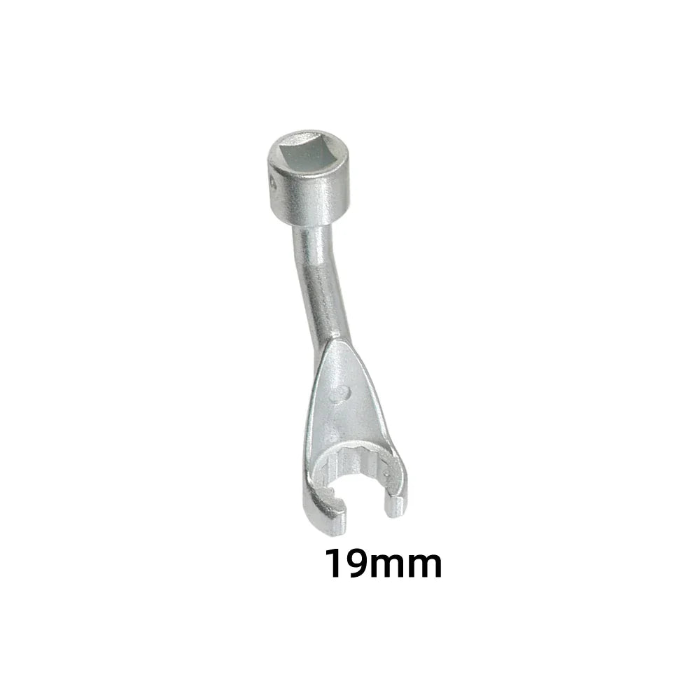 Diesel Injector Line Socket Set 1/2-Inch (12.7 mm) Drive - 12-Point Bihex Injector Fuel Line Wrenches