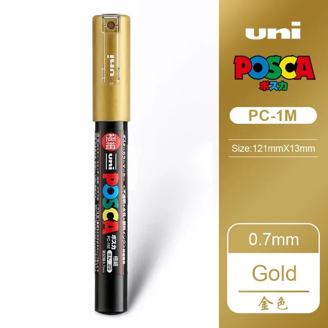 Permanent Acrylic Paint Marker Set – Quick-Dry Opaque Paint Pens for Graffiti, Crafts & Illustration