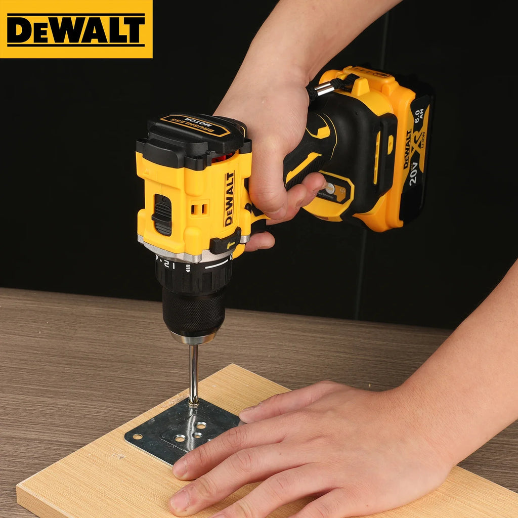 Brushless 20V Cordless Impact Drill Driver Multi-Function Electric Screwdriver Hand Drill