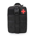 Tactical Molle IFAK First Aid Waist Pack – EDC Medical Pouch for Hunting, Hiking & Camping
