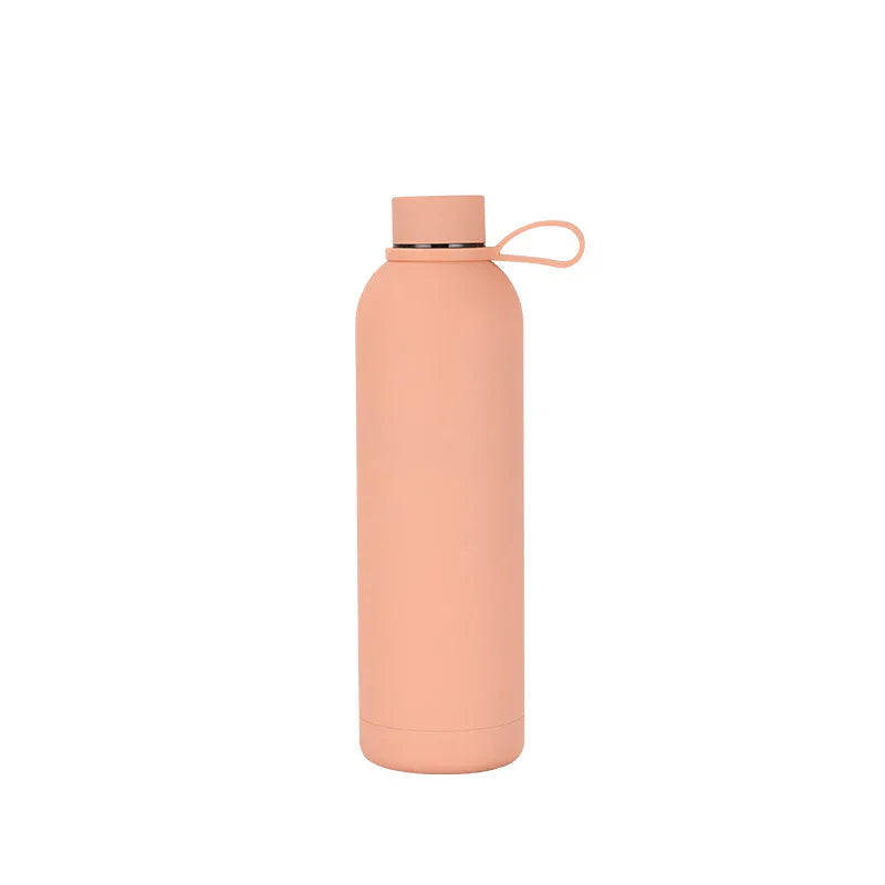 Personalized Stainless Steel Vacuum Water Bottle 17oz (500ml), Custom Name Laser Engraved Sports Tumbler