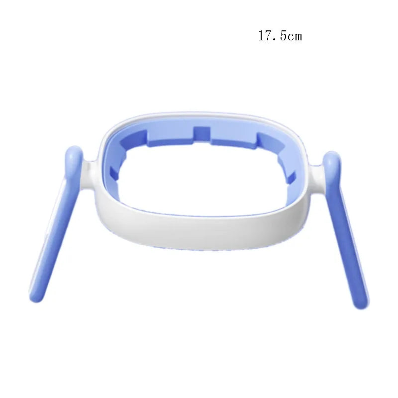 Square Feeding Bottle Handle for Baby (6M+) – Lightweight PP Easy-Grip Square Bottle Accessory, Wide‑Mouth Compatible