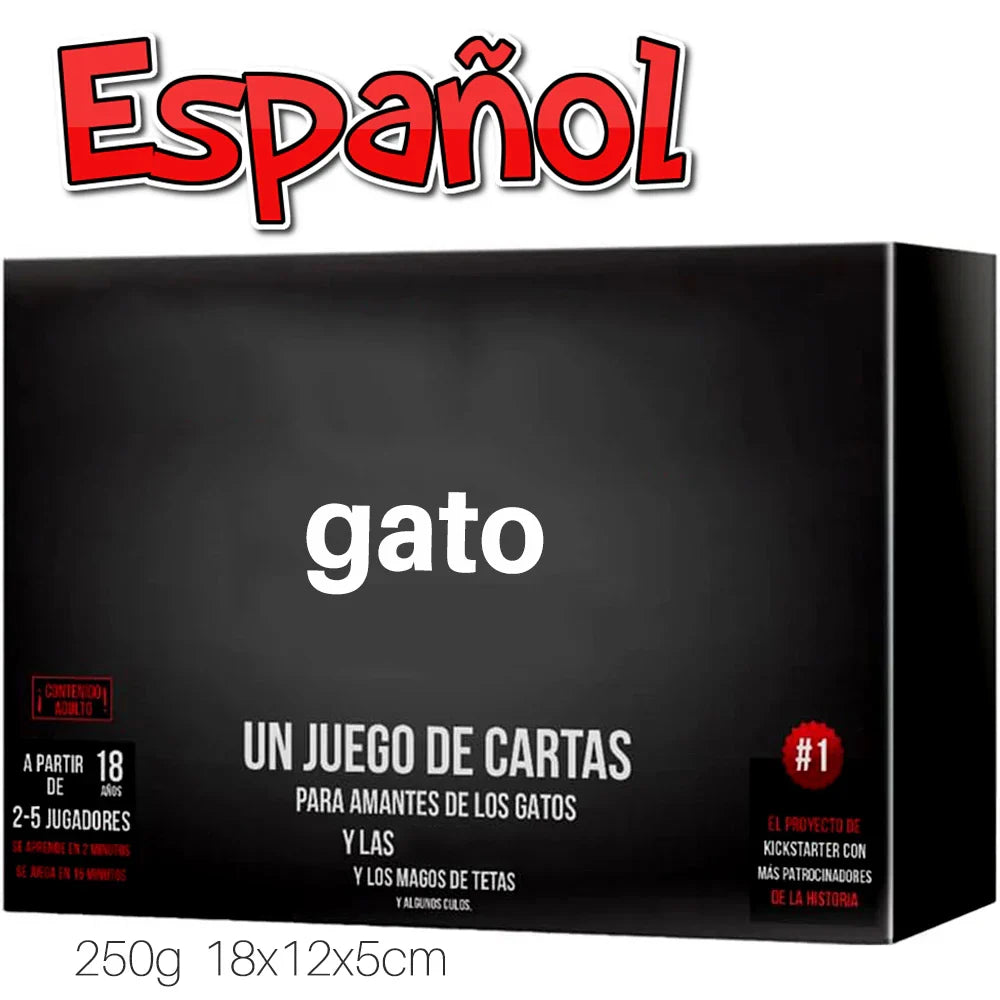 Spanish Card Game Bundle – Party & Family Games Set: Trio, Party Friends, The Imposter, Arre Unicorn, Black Stories, Unanimous, Sleeping Queens