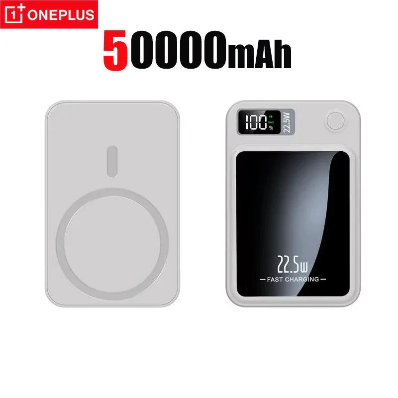 Magnetic Wireless Power Bank 200000mAh 22.5W Fast Charging Portable Charger with Digital Display for iOS & Android
