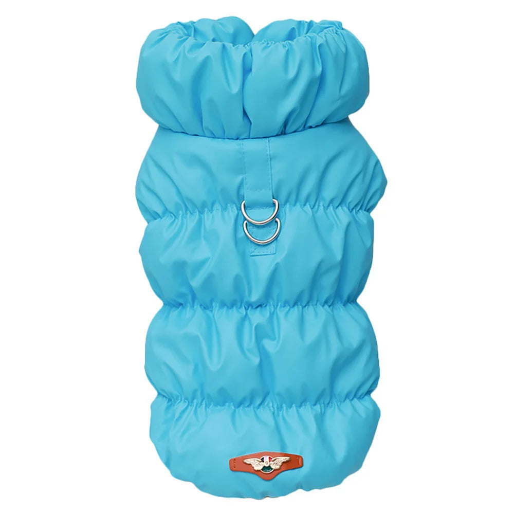Padded Winter Pet Coat - Warm Windproof Jacket Vest for Small & Medium Dogs and Cats (S/M/L/XL)