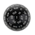 100-Sided D100 Acrylic Dice 48mm / 1.89in Polyhedral RPG Tabletop Game Accessory