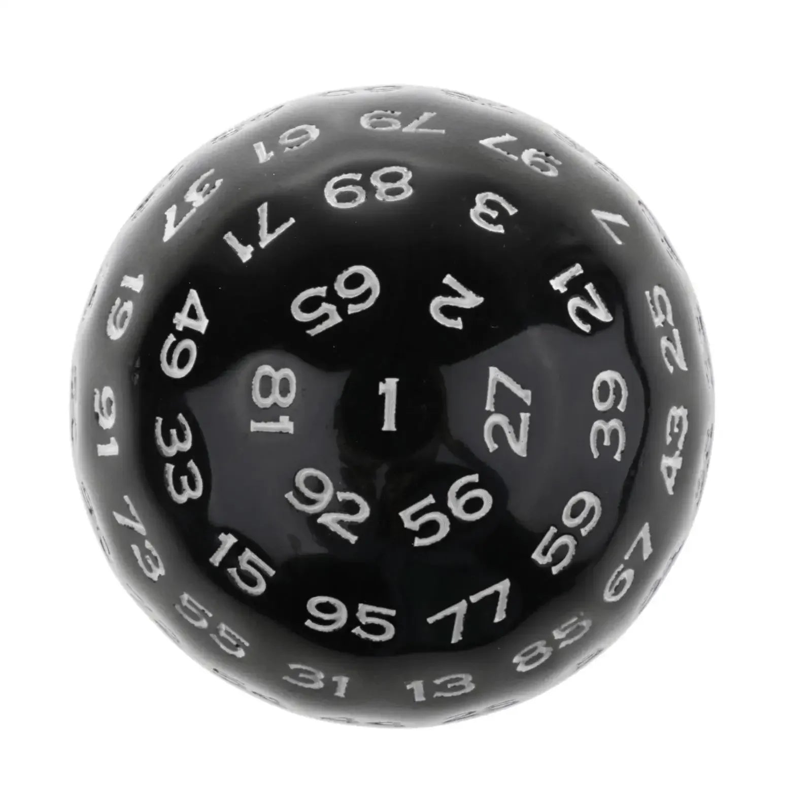 100-Sided D100 Acrylic Dice 48mm / 1.89in Polyhedral RPG Tabletop Game Accessory