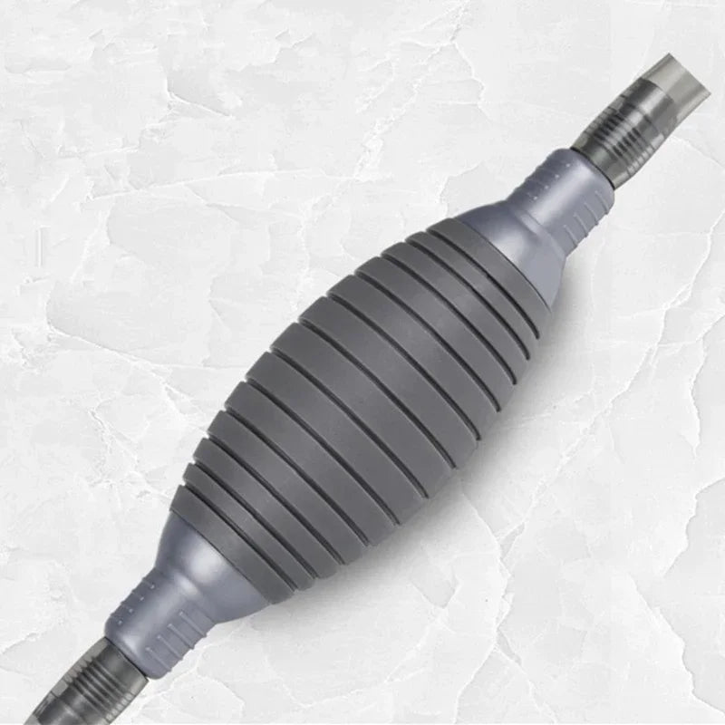 Handheld Aquarium Siphon Vacuum Pump – 1.5 m (59 in / 4.9 ft) Fish Tank Water Changer & Gravel Cleaner