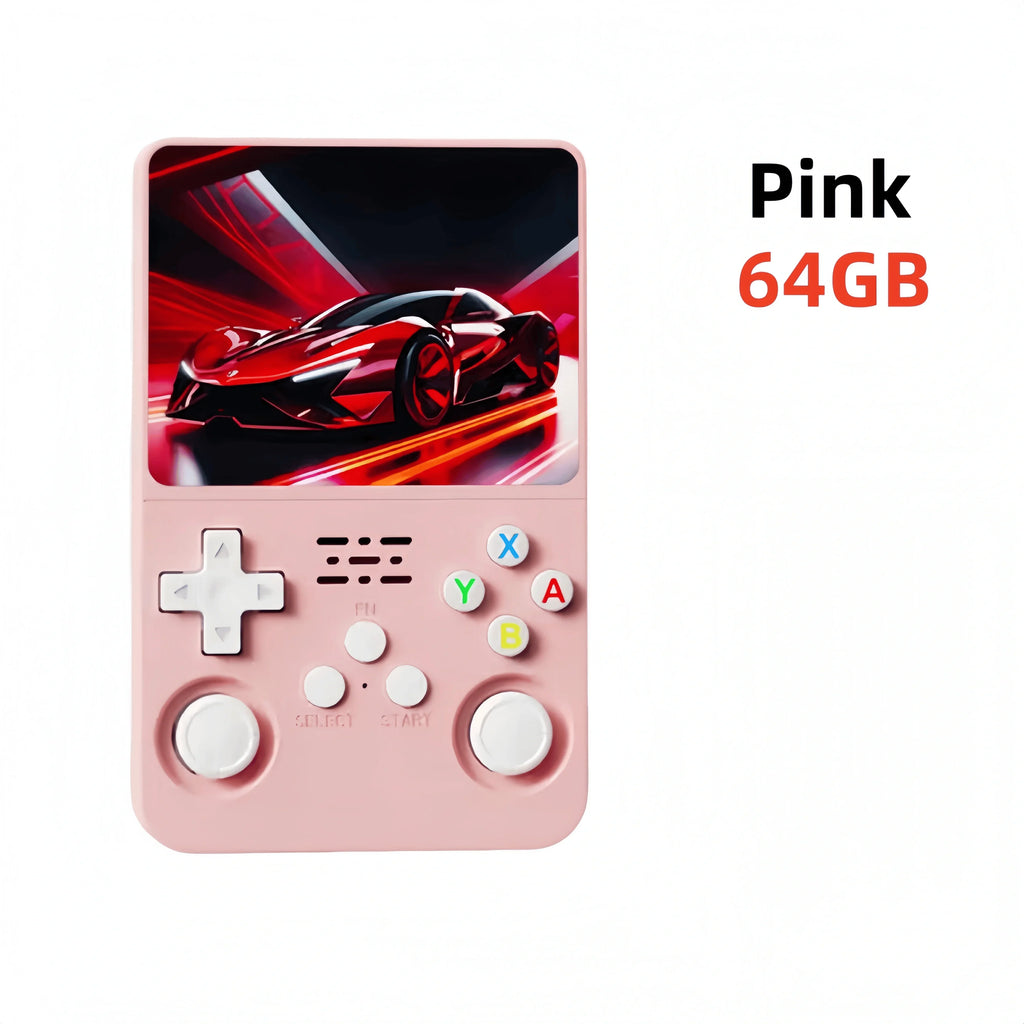 Retro Handheld Game Console 3.5-Inch (8.9 cm) IPS Screen, 128GB Preloaded with 20,000 Games, Portable Linux Pocket Player