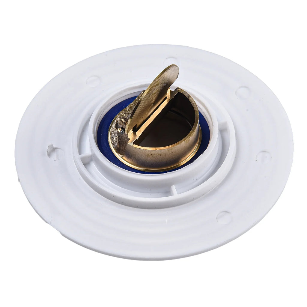Bathroom Floor Drain Sink Strainer - Backflow Preventer, Odor & Insect Proof, Plastic/Copper Core, 100×42×45 mm (3.94×1.65×1.77 in)