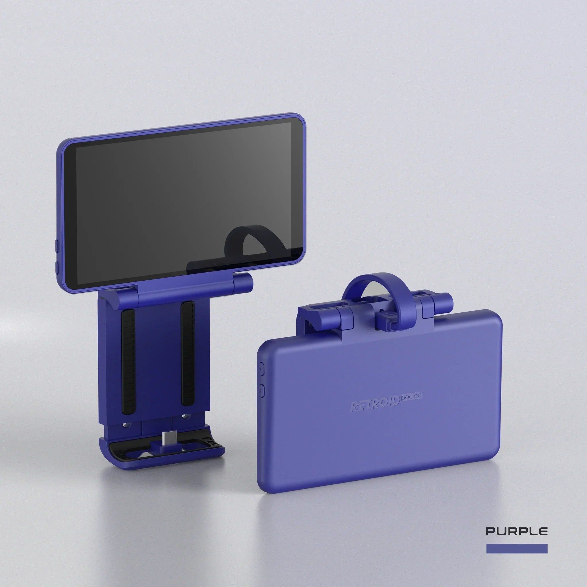 Dual 5.5-Inch (14.0 cm) OLED Back-Clip Extended Display Add-On for Handheld Game Consoles