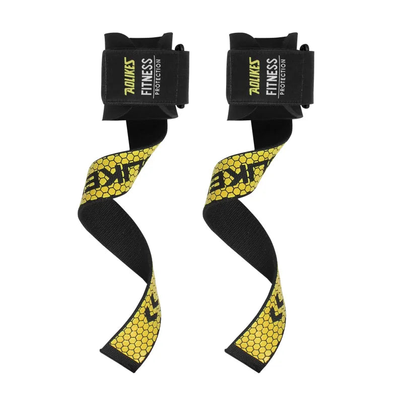 Adjustable Wrist Wraps for Weightlifting – Elastic Wrist Support Bands for Gym, CrossFit & Powerlifting (1 Pair)