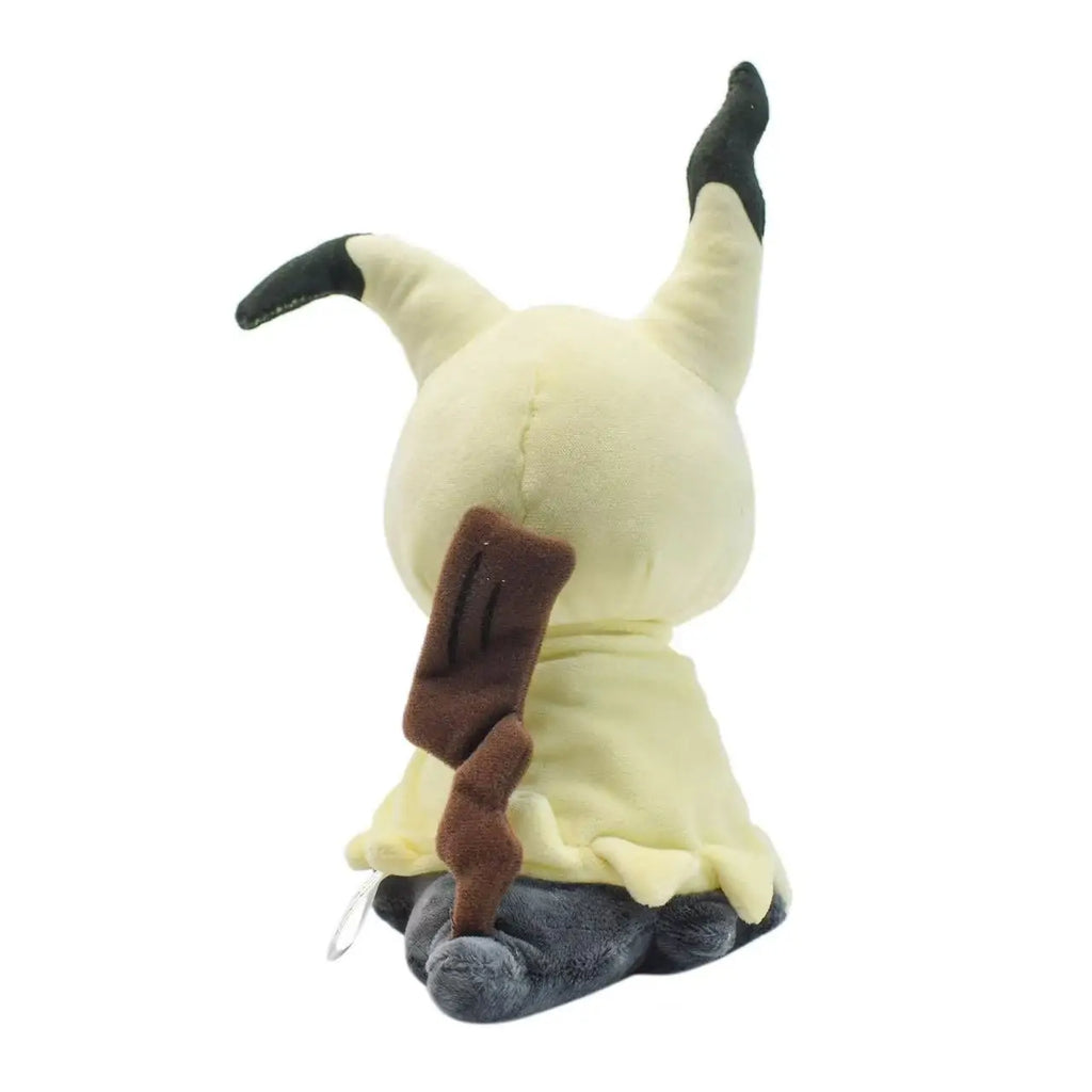 Mimikyu Plush Toy - Soft Short-Plush Stuffed Animal Collectible Cute Cartoon Doll, Unisex Gift for Teens & Collectors