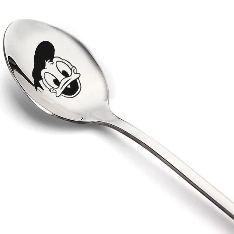 Kawaii Stitch Cartoon Metal Table Spoon – Cute Spoon for Birthday Party Gifts