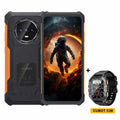 Ultra-Thin Rugged Android Smartphone — 16GB (6GB+10GB) RAM, 128GB ROM, 6.56" (16.7 cm) 90Hz IPS Display, 48MP Camera, 4G Dual SIM