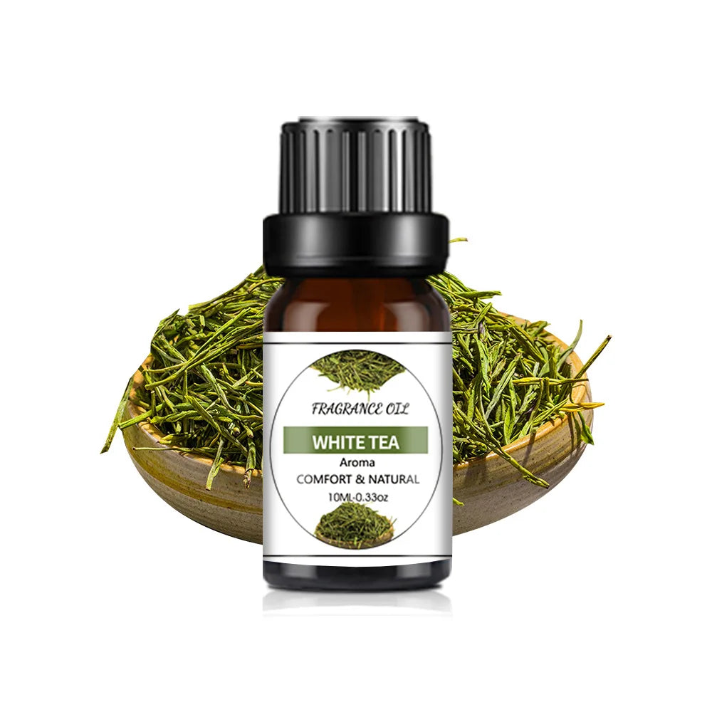 10ml (0.34 fl oz) Organic Essential Oil, 33 Scents Aromatherapy Fragrance Oil for Diffuser, Candle & Soap Making, Sleep