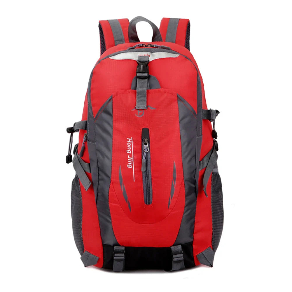 840D Polyester Camping Backpack – Water-Repellent Breathable Large-Capacity Travel, Fishing & Trekking Rucksack
