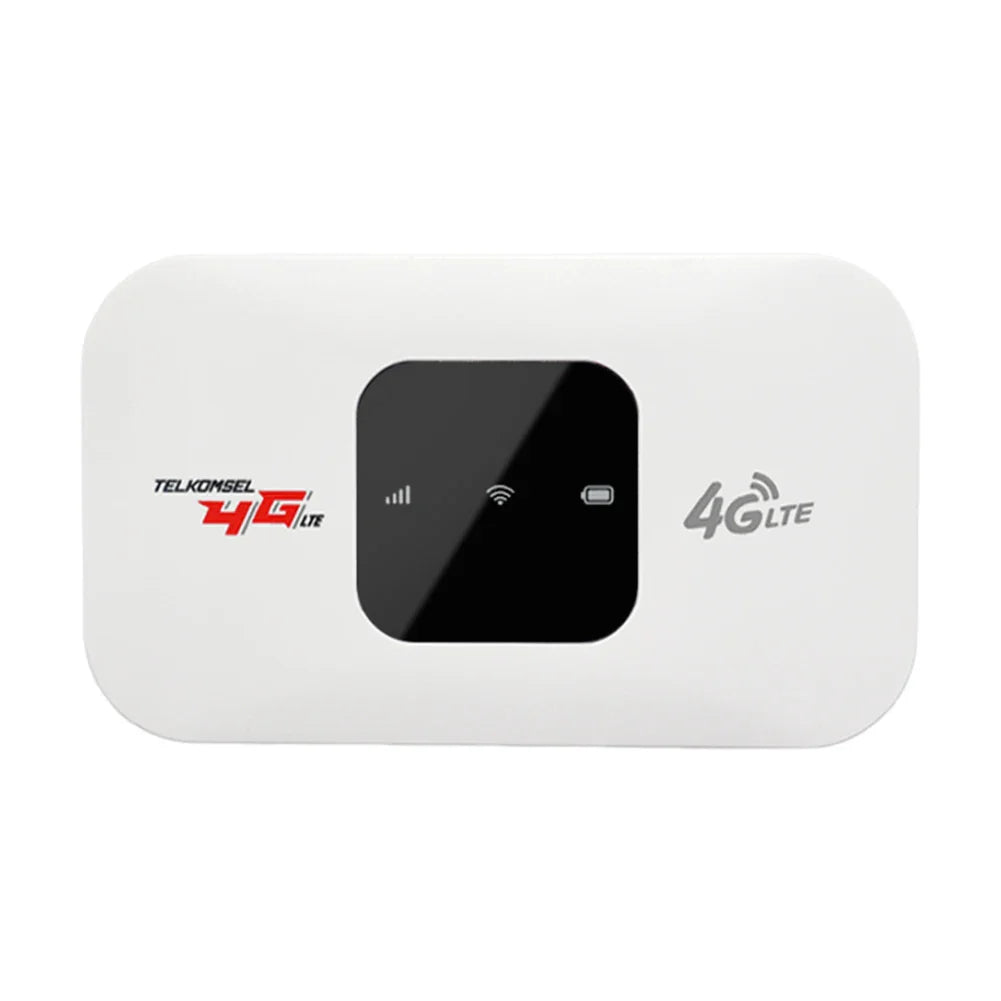 4G LTE Pocket Mobile WiFi Hotspot 150Mbps 2100mAh Portable SIM Slot Router for Travel & Car