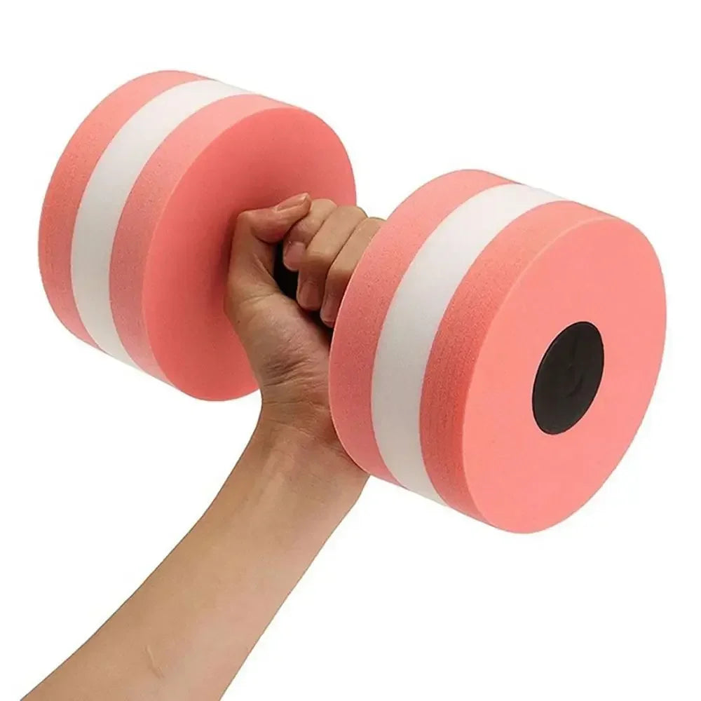 EVA Water Dumbbell – Floating Pool Aerobics Foam Dumbbell for Aquatic Fitness (10.63 in / 27 cm)