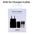 45W Super Fast USB-C GaN Charger – EU Certified Fast Charge Adapter for Flagship & Foldable Smartphones (USB PD, Quick Charge)