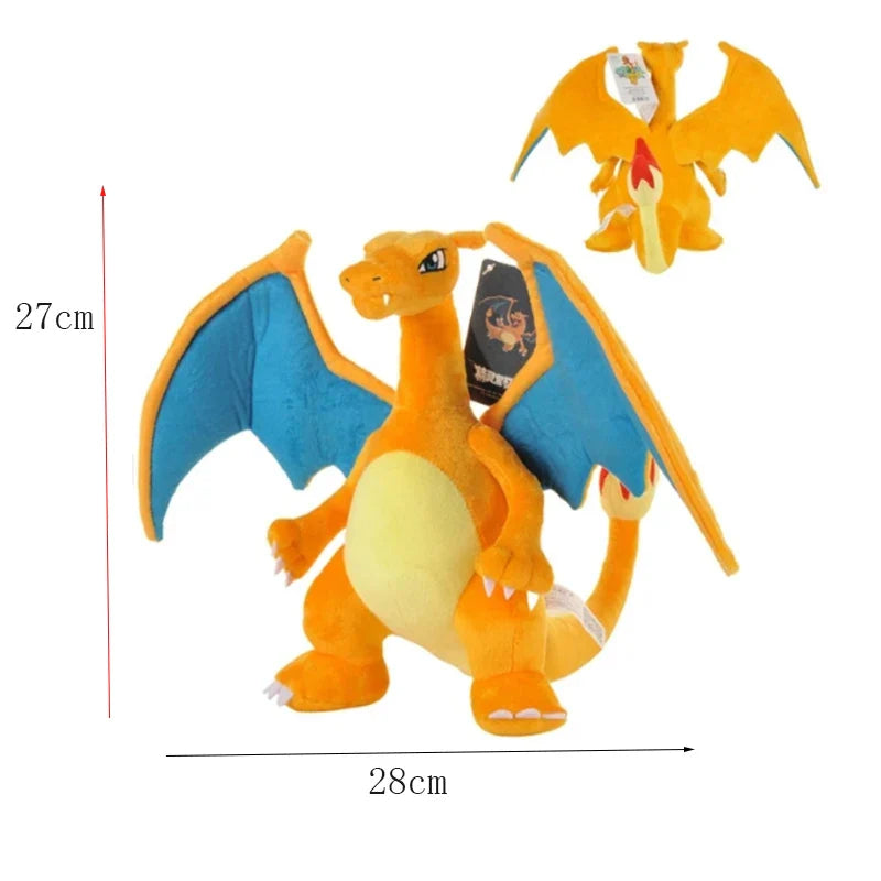 Mega Charizard X/Y Plush Toy Kawaii Shiny Gigantamax Charizard Anime Stuffed Figure