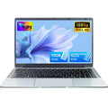 14.1-inch (35.8 cm) Ultra Slim Windows 11 Pro Laptop — 12GB RAM, Up to 1TB SSD, 1080p FHD IPS, Intel Atom Processor, Lightweight Notebook for Office & Study