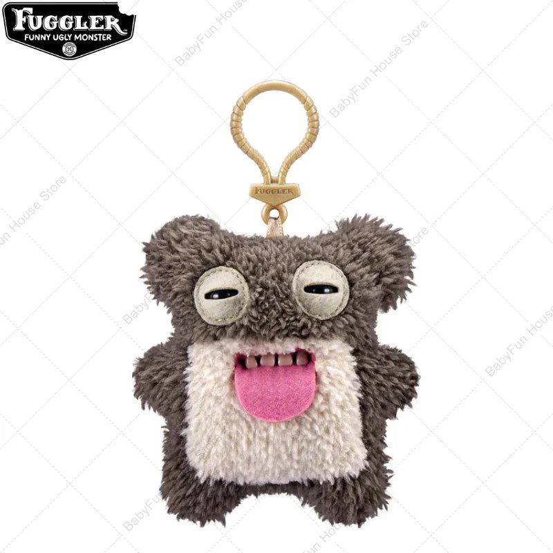 Funny Ugly Teeth Monster Plush Toy, Kawaii Wide-Eyed Rabbit Stuffed Doll Gift for Kids & Collectors