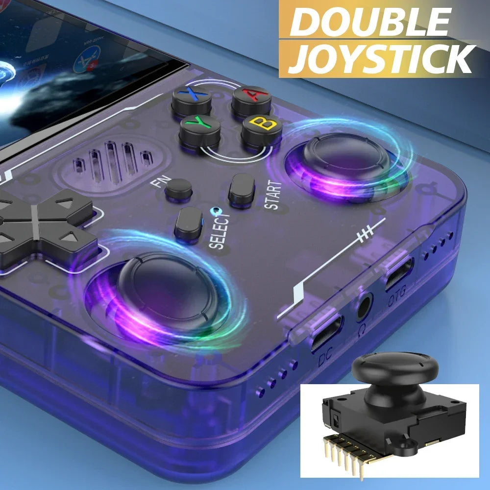 Retro Handheld Game Console 3.5-inch (8.9 cm) IPS Screen, Linux OS, 64/128/256GB, Wi‑Fi, Type-C PD Charging