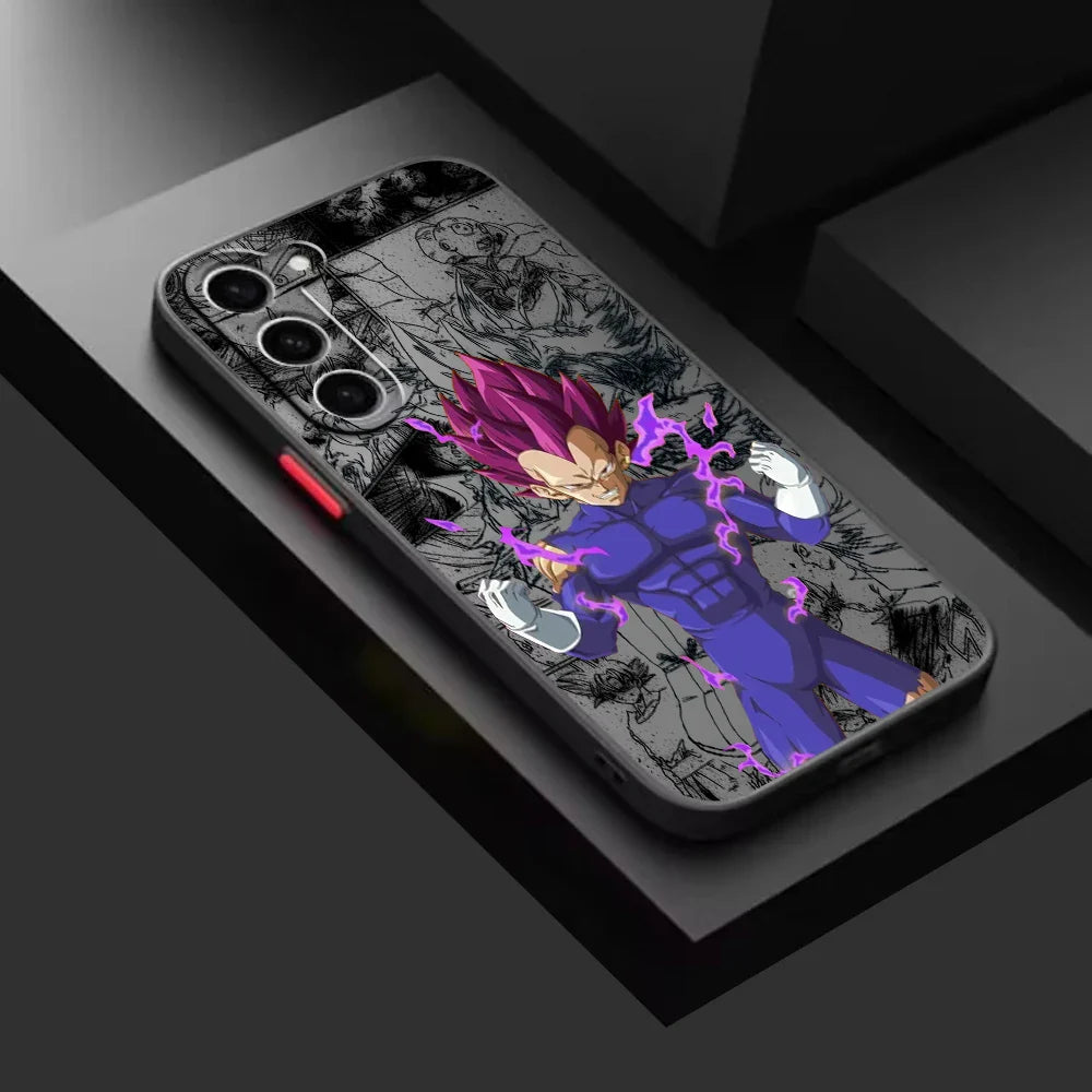 Gokuu Frosted Translucent For Samsung Galaxy S24 S23 S22 S21 S20 FE S10 S9 S8 Plus Ultra Pro 5G Funda
