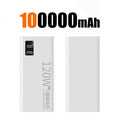 120W 200000mAh Power Bank Portable Fast Charging Battery Pack with LED Digital Display USB-C 2-Way Quick Charge