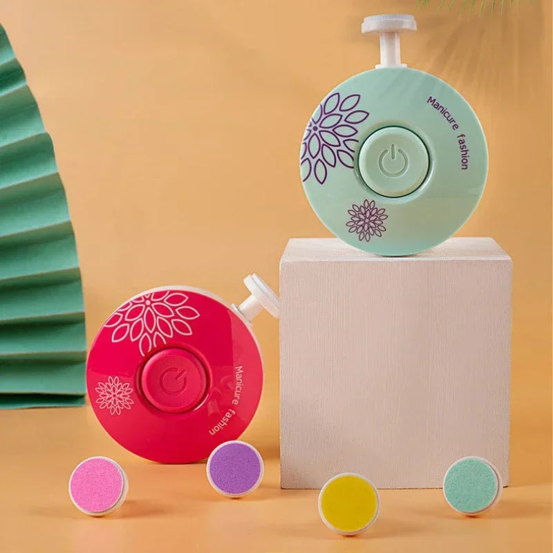 Electric Baby Nail Trimmer & Polisher Kit – Infant Nail Clipper for Newborns and Babies