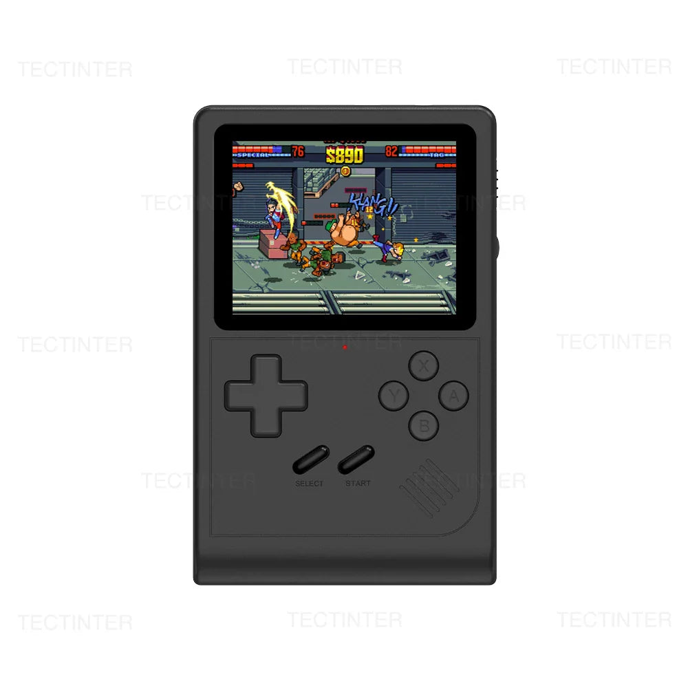 3.0-inch (7.6 cm) Handheld Retro Game Console, 6,000+ Classic Games, Multi-Emulator, AV Output, 2-Player, USB-C