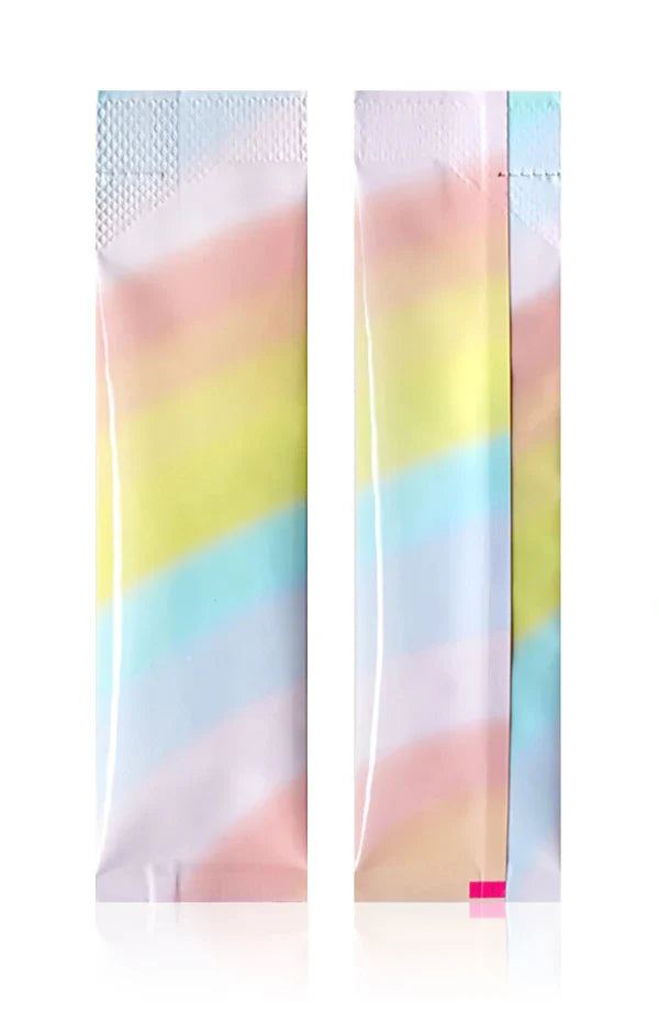50-Pack Open Top Aluminum Foil Pouches Resealable Food Storage Bags for Coffee Tea Snacks Powder