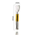 Stainless Steel Kitchen Tongs - 7/9/12/14 Inch Heat-Resistant Serving & BBQ Utensils
