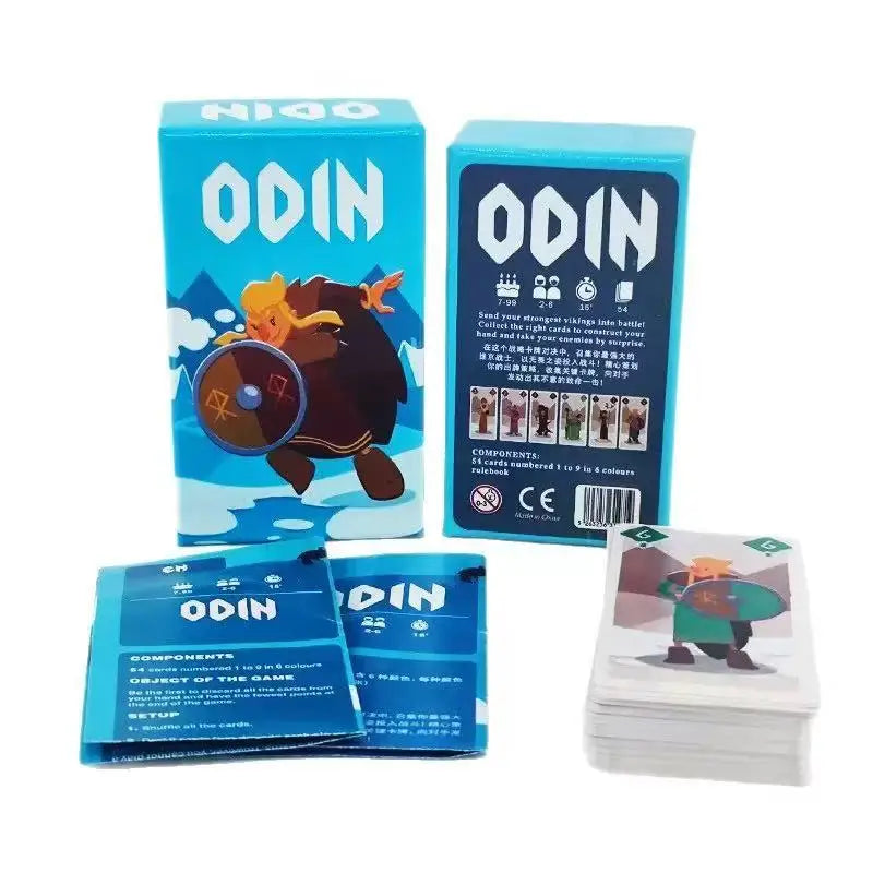Odin Card Game - 2-6 Players, 15-Minute Fast Family & Party Game