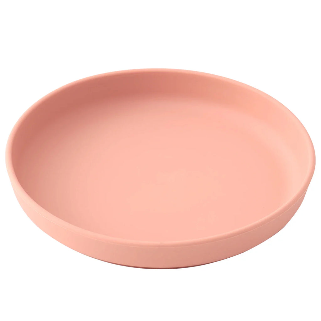 Food-Grade Silicone Baby Plate with Suction Base — Anti-Slip BPA-Free Toddler Feeding Bowl