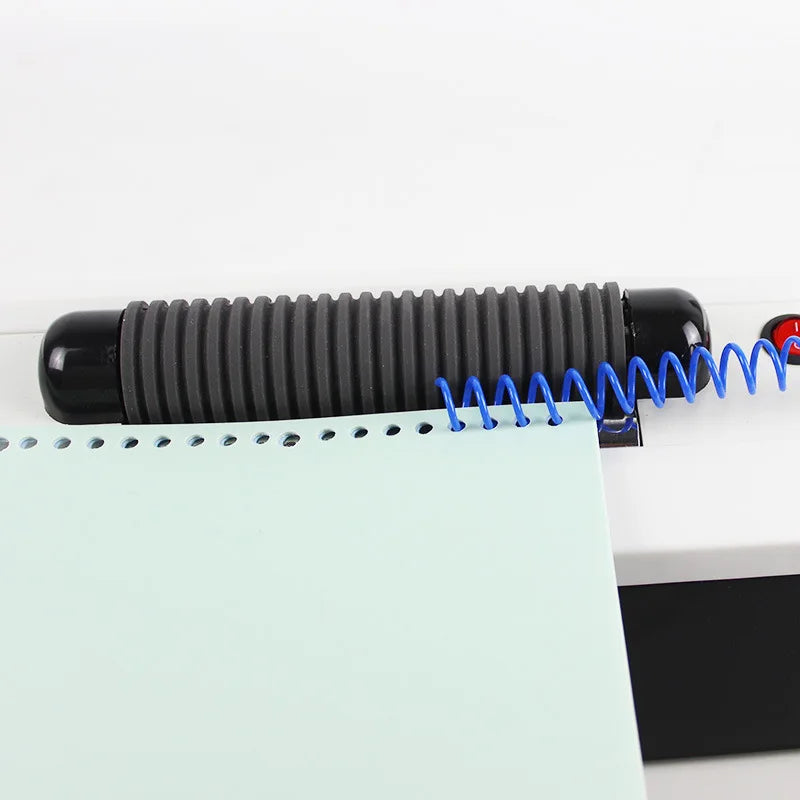Automatic Spiral Coil Binding Machine – Electric Plastic Coil Inserter for A4 Documents