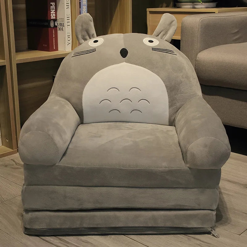 Children's Cartoon Folding Sofa Bed – Princess Toddler Convertible Chair