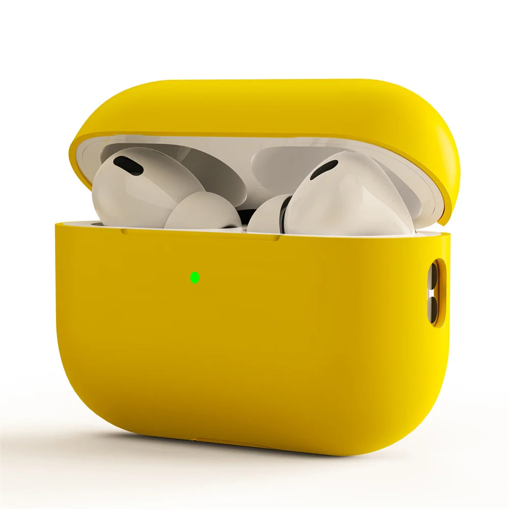 Ultra-Thin Silicone Earbud Case — Protective Charging Case Cover for True Wireless Earbuds (Lightweight, Anti-Slip)