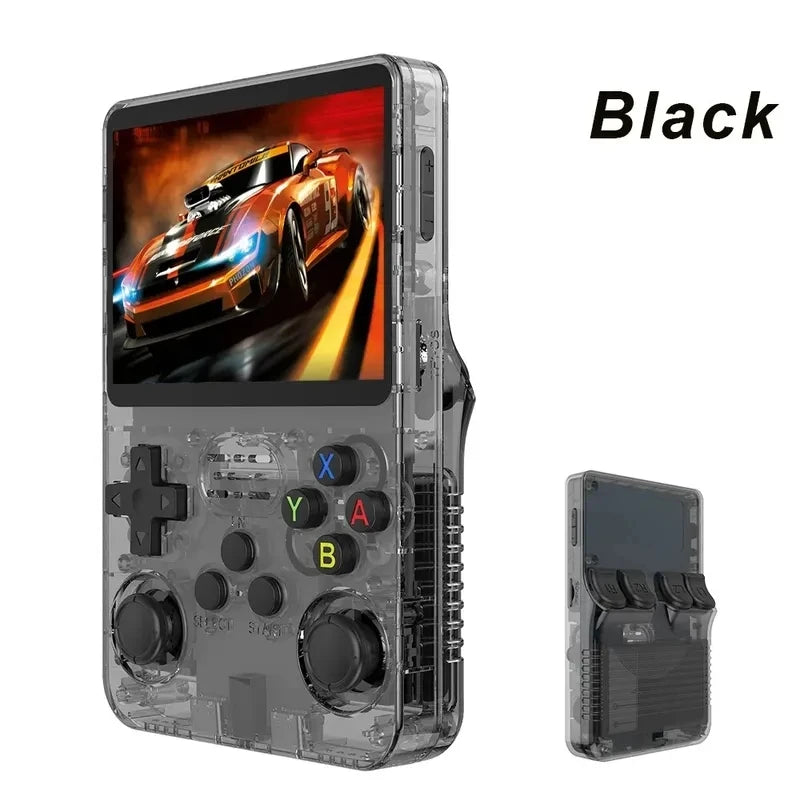 Retro Handheld Game Console 3.5-inch (8.9 cm) IPS Screen Portable Linux Video Player - 64GB/128GB, 15,000 Games