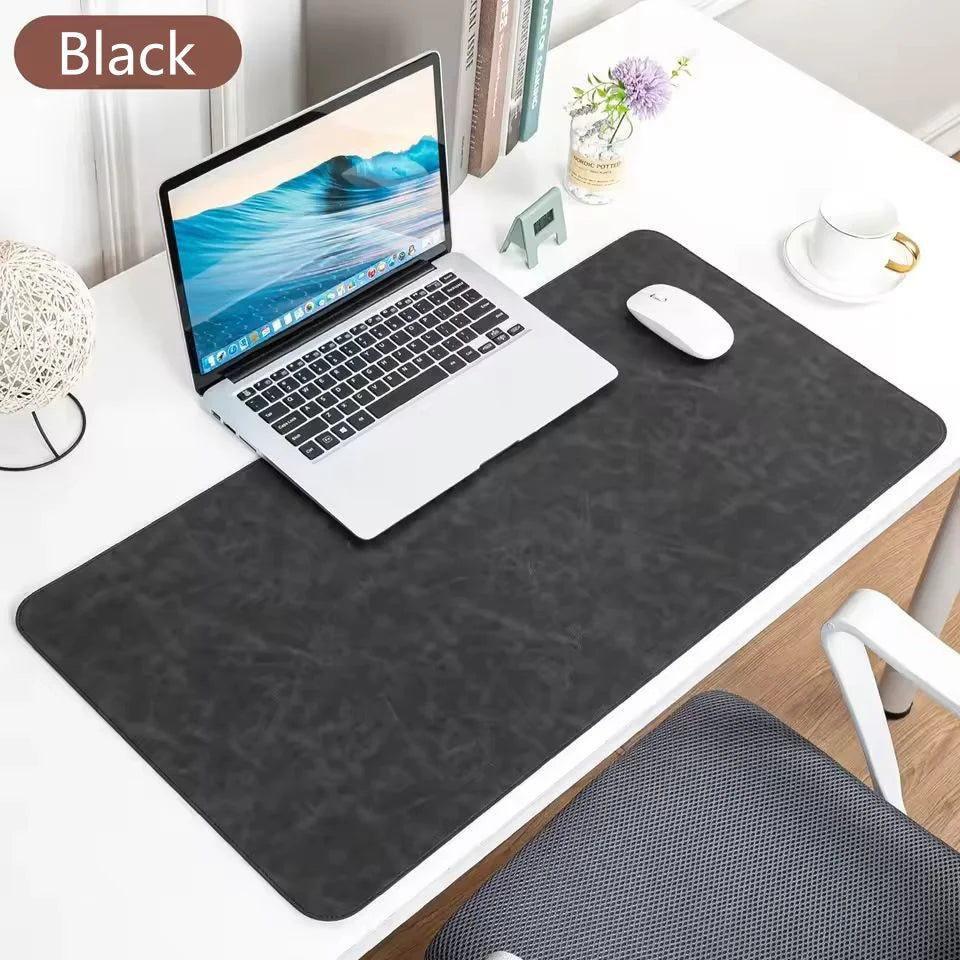 Waterproof PU Desk Mat – Large Non-Slip Mouse Pad & Keyboard Protector for Laptop and Computer